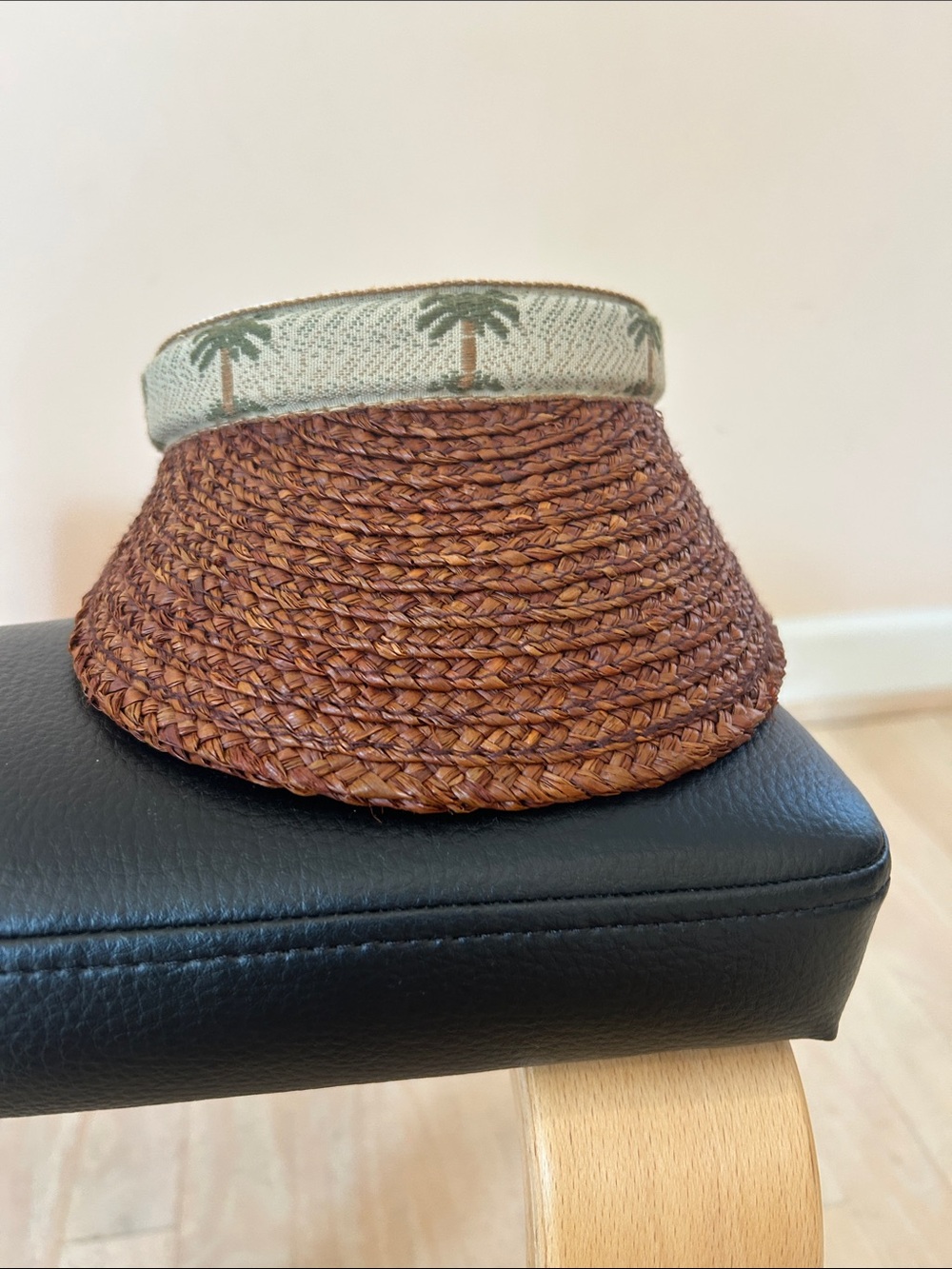 Straw visor